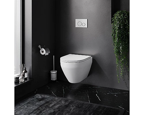 Приобрести Унитаз AM.PM Spirit FlashClean C701700WH подвесной без сиденья в магазине сантехники Santeh-Crystal.ru