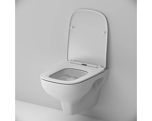 Заказать Унитаз AM.PM X-Joy C85A1702SC подвесной Белый с сиденьем микролифт в магазине сантехники Santeh-Crystal.ru
