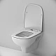 Заказать Унитаз AM.PM X-Joy C85A1702SC подвесной Белый с сиденьем микролифт в магазине сантехники Santeh-Crystal.ru