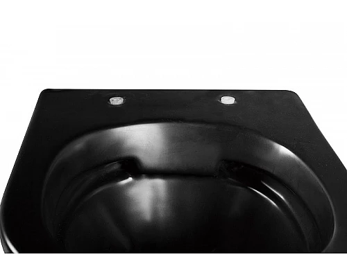 Заказать Унитаз Abber Bequem AC1100MB подвесной Черный матовый с сиденьем Микролифт в магазине сантехники Santeh-Crystal.ru