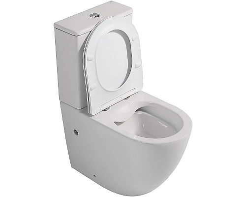 Купить Унитаз компакт Abber Bequem AC1110 с бачком и сиденьем Микролифт в магазине сантехники Santeh-Crystal.ru