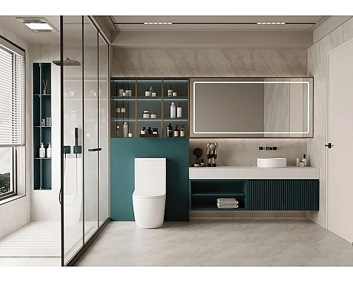 Купить Унитаз компакт Abber Bequem AC1110 с бачком и сиденьем Микролифт в магазине сантехники Santeh-Crystal.ru