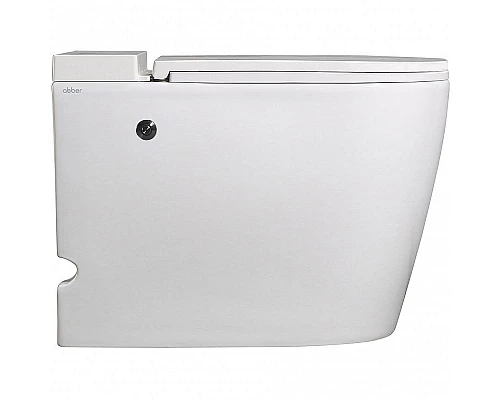 Купить Унитаз Abber Bequem AC1114P приставной с сиденьем Микролифт в магазине сантехники Santeh-Crystal.ru