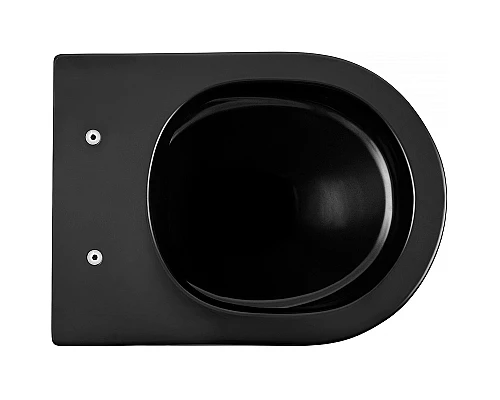 Унитаз Abber Bequem AC1103MB подвесной Черный матовый с сиденьем Микролифт