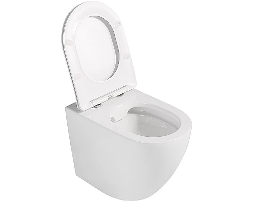 Унитаз Abber Bequem AC1111 приставной с сиденьем Микролифт