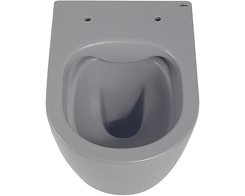 Унитаз Abber Bequem AC1104MG подвесной Серый матовый с сиденьем Микролифт