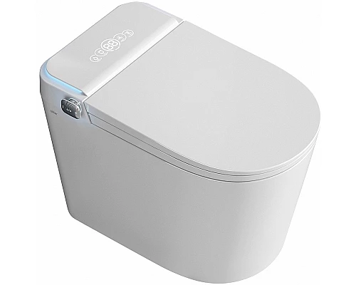 Унитаз биде Abber Bequem AC1117S приставной с сиденьем Микролифт
