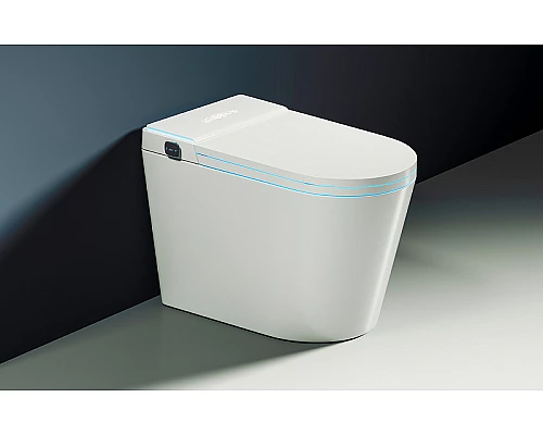 Унитаз биде Abber Bequem AC1117S приставной с сиденьем Микролифт