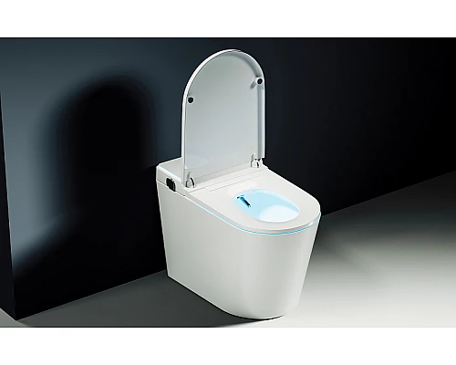 Унитаз биде Abber Bequem AC1117S приставной с сиденьем Микролифт