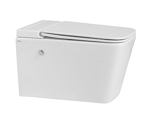 Заказать Унитаз Abber Rechteck AC1202P подвесной с сиденьем Микролифт в магазине сантехники Santeh-Crystal.ru