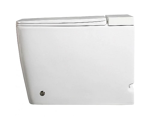 Купить Унитаз Abber Rechteck AC1212P приставной с сиденьем Микролифт в магазине сантехники Santeh-Crystal.ru
