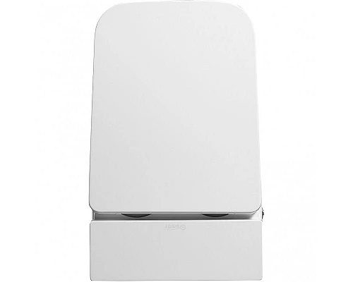 Купить Унитаз Abber Rechteck AC1212P приставной с сиденьем Микролифт в магазине сантехники Santeh-Crystal.ru