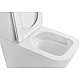 Унитаз компакт Abber Rechteck AC1210TMW Белый матовый с бачком и сиденьем Микролифт
