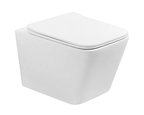 Унитаз Abber Rechteck AC1201T подвесной с сиденьем Микролифт