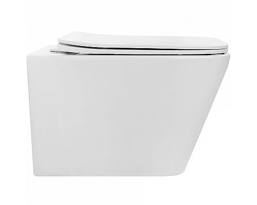 Унитаз Abber Rechteck AC1201T подвесной с сиденьем Микролифт