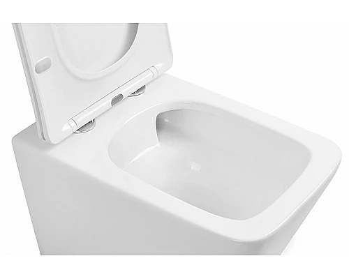 Унитаз Abber Rechteck AC1201T подвесной с сиденьем Микролифт