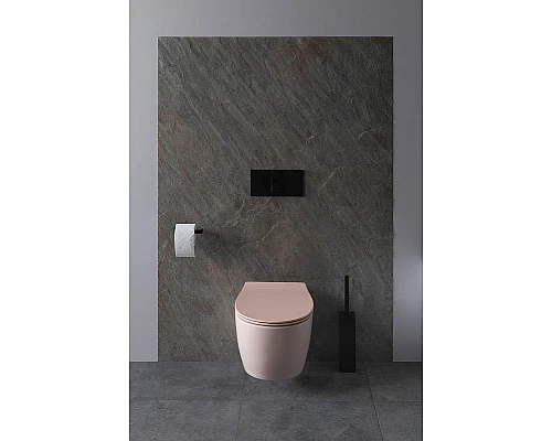 Купить Унитаз Allen Brau Fantasy 4.11004.SM подвесной Розовый без сиденья в магазине сантехники Santeh-Crystal.ru