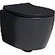 Приобрести Унитаз Allen Brau Fantasy 4.11004.31 подвесной Черный матовый без сиденья в магазине сантехники Santeh-Crystal.ru