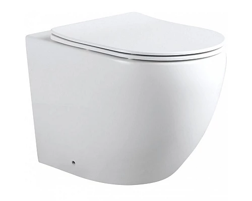 Купить Унитаз Aquanet Cetus 2.0 Rimless 243540 приставной с сиденьем Микролифт в магазине сантехники Santeh-Crystal.ru