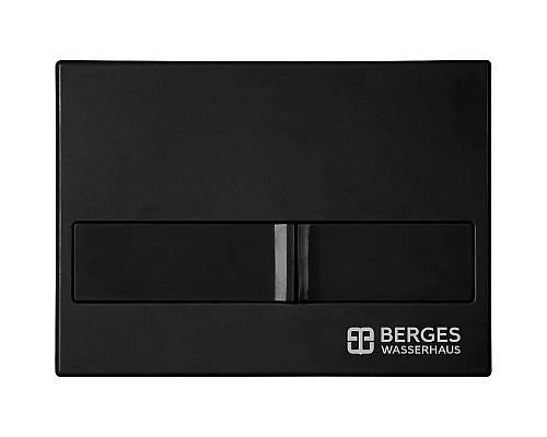 Приобрести Комплект унитаза Aquatek Европа AQ1900-00 с инсталляцией Berges Novum L5 040215 с сиденьем Микролифт и Черной матовой клавишей смыва в магазине сантехники Santeh-Crystal.ru