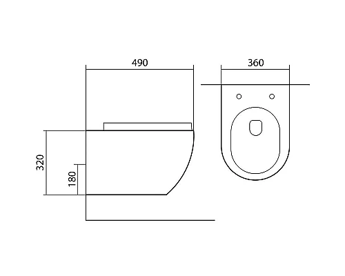 Купить Комплект унитаза Aquatek Европа AQ1900-00 с инсталляцией Berges Novum D5 040235 с сиденьем Микролифт и Черной матовой клавишей смыва в магазине сантехники Santeh-Crystal.ru