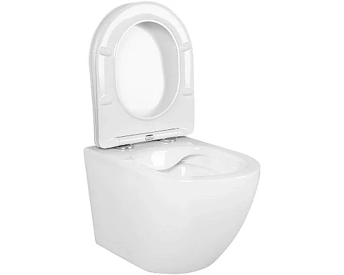 Купить Комплект унитаза Aquatek Европа AQ1900-00 с инсталляцией Tece Base 9400413 с сиденьем Микролифт и Белой клавишей смыва в магазине сантехники Santeh-Crystal.ru