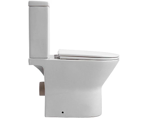 Заказать Унитаз компакт Aquatek Леон AQ2785-00 с бачком и сиденьем Микролифт в магазине сантехники Santeh-Crystal.ru