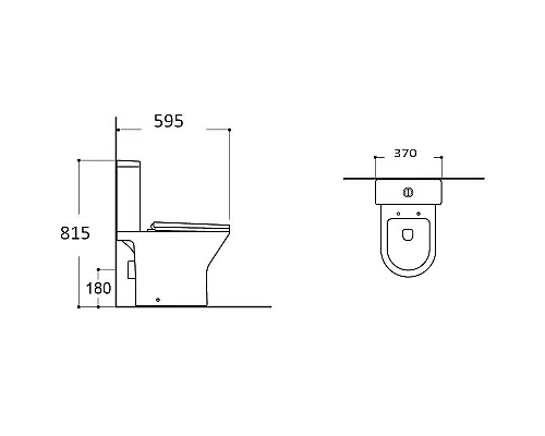 Заказать Унитаз компакт Aquatek Леон AQ2785-00 с бачком и сиденьем Микролифт в магазине сантехники Santeh-Crystal.ru