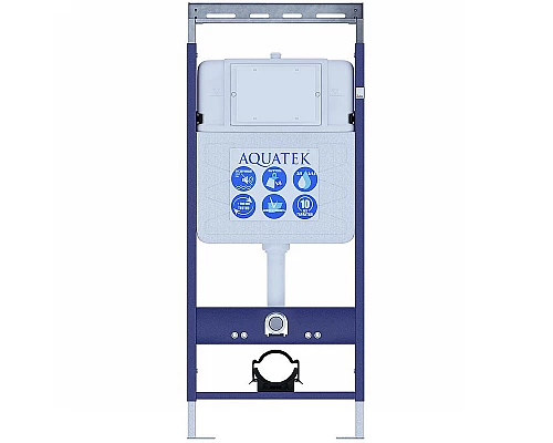 Заказать Комплект унитаза с инсталляцией Aquatek SET ЛИБРА Easy Fix с сиденьем Микролифт в магазине сантехники Santeh-Crystal.ru