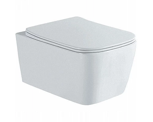 Приобрести Унитаз Aquatek Либра New AQ1148N-00 подвесной с сиденьем Микролифт в магазине сантехники Santeh-Crystal.ru