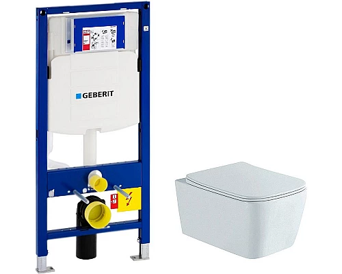 Приобрести Комплект унитаза Aquatek Либра New AQ1148N-00 с инсталляцией Geberit Duofix Sigma UP320 111.300.00.5 с сиденьем Микролифт в магазине сантехники Santeh-Crystal.ru