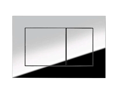 Купить Комплект унитаза Aquatek Либра New AQ1148N-00 с инсталляцией Tece Profil 9400412 с сиденьем Микролифт и клавишей смыва Хром глянцевый в магазине сантехники Santeh-Crystal.ru