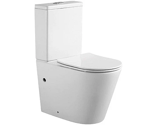 Приобрести Унитаз компакт Aquatek Вега AQ2904-00 с бачком и сиденьем Микролифт в магазине сантехники Santeh-Crystal.ru