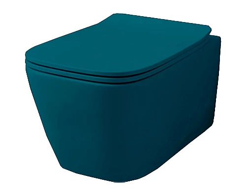 Заказать Унитаз Artceram A16 ASV003 42 00 подвесной Petrolio без сиденья в магазине сантехники Santeh-Crystal.ru