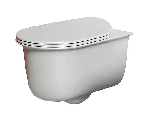 Приобрести Унитаз Artceram Chic CHV001 05 00 подвесной Белый матовый без сиденья в магазине сантехники Santeh-Crystal.ru