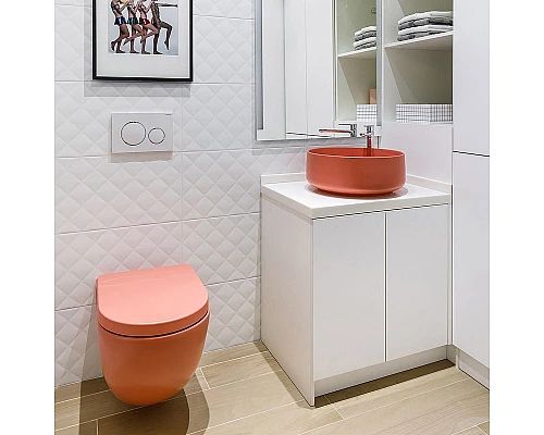 Купить Унитаз Artceram File 2.0 FLV004 42 00 подвесной Petrolio без сиденья в магазине сантехники Santeh-Crystal.ru