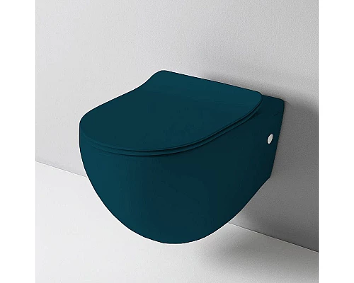 Купить Унитаз Artceram File 2.0 FLV004 42 00 подвесной Petrolio без сиденья в магазине сантехники Santeh-Crystal.ru