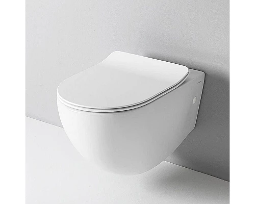 Приобрести Унитаз Artceram File 2.0 FLV004 05 30 подвесной Белый матовый без сиденья в магазине сантехники Santeh-Crystal.ru