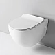 Приобрести Унитаз Artceram File 2.0 FLV004 05 30 подвесной Белый матовый без сиденья в магазине сантехники Santeh-Crystal.ru