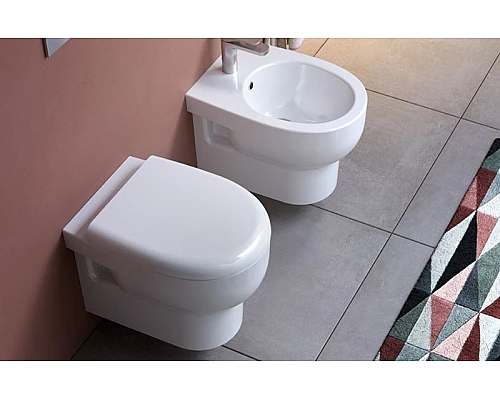 Купить Унитаз Artceram Smarty SMV001 01 00 подвесной Белый в магазине сантехники Santeh-Crystal.ru