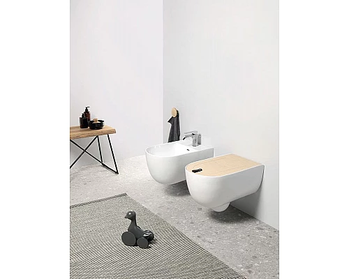 Купить Унитаз Artceram The One THV001 05 00 подвесной Белый матовый в магазине сантехники Santeh-Crystal.ru