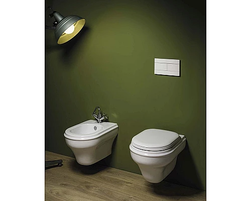 Купить Унитаз Azzurra Charme CHVKSP000000BI/(CHA100/SOSK bi) подвесной без сиденья в магазине сантехники Santeh-Crystal.ru