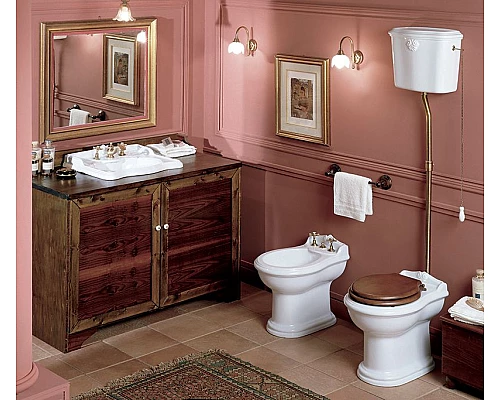 Заказать Унитаз Azzurra Jubilaeum JUVCTPB00000BI/(JUB100/P bi) приставной без бачка и сиденья в магазине сантехники Santeh-Crystal.ru