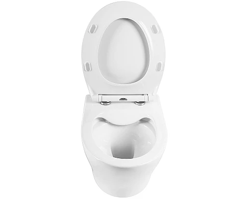 Унитаз BelBagno Acqua BB340CHR/BB2020SC подвесной с сиденьем Микролифт