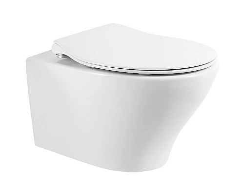 Комплект унитаза с инсталляцией BelBagno Acqua BB340CHR/BB2020SC/BB002-80/BB005-PR-CHROME с сиденьем Микролифт и клавишей смыва Хром глянцевый