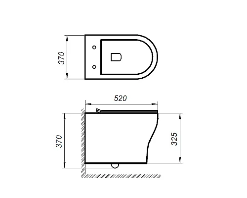 Комплект унитаза с инсталляцией BelBagno Acqua BB340CHR/BB2020SC/BB002-80/BB005-PR-CHROME с сиденьем Микролифт и клавишей смыва Хром глянцевый