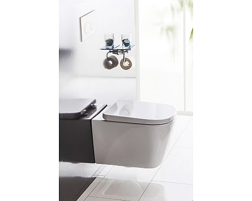 Унитаз BelBagno Albano BB120CHR/BB120SC подвесной с сиденьем Микролифт