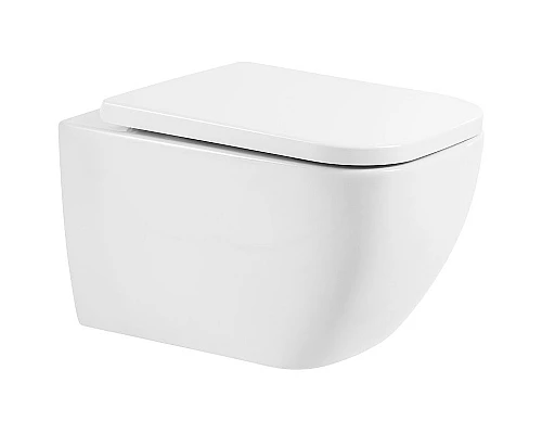 Унитаз BelBagno Alpina BB10100CHR/SC подвесной с сиденьем Микролифт