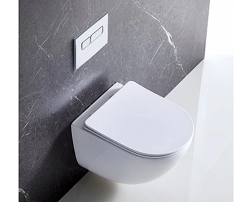 Приобрести Унитаз BelBagno Amanda BB051CHR подвесной без сиденья в магазине сантехники Santeh-Crystal.ru