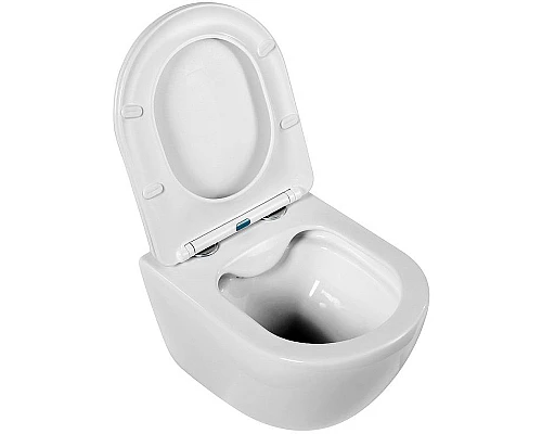 Комплект унитаза BelBagno Amanda BB051CHR+BB051SC с инсталляцией Berges Atom 410 040332 с сиденьем Микролифт и Черной матовой клавишей смыва